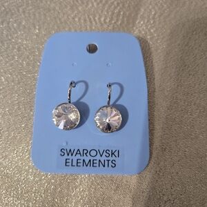 Silver Crystal Earrings